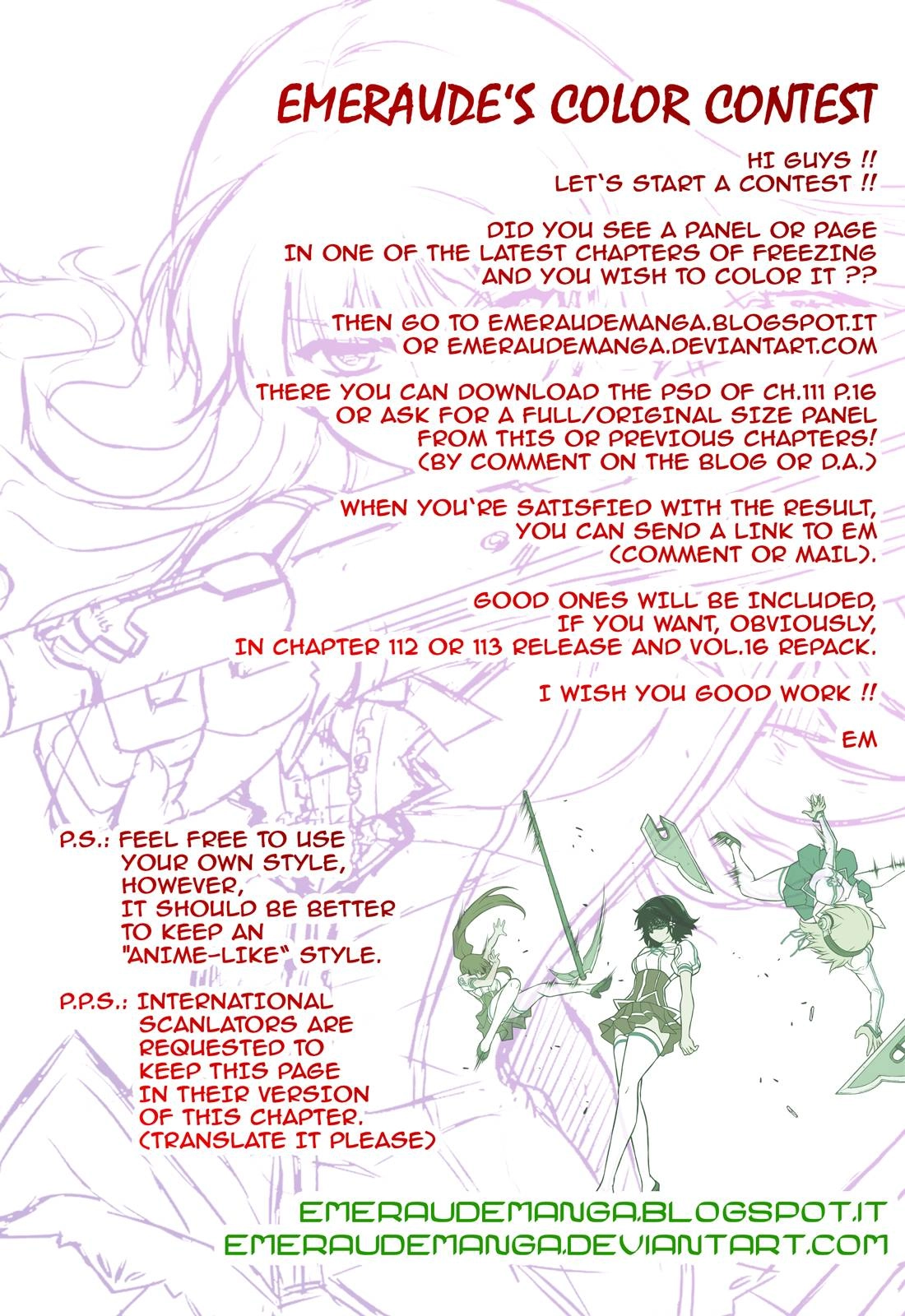 Freezing Chapter 111 - 20