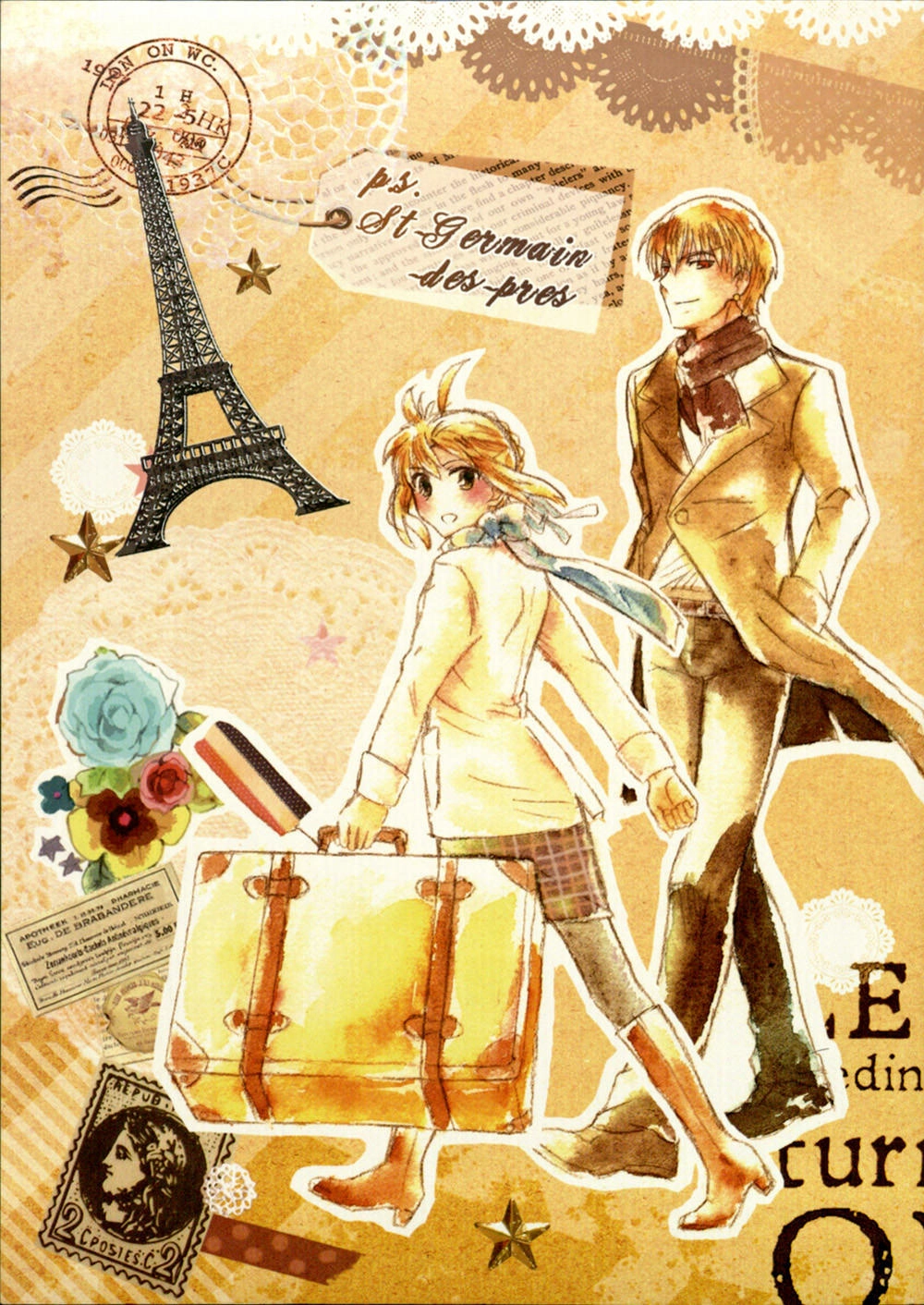 Fate Doujinshi - St. Germain Des Pres France Trip Chapter 2 - 1