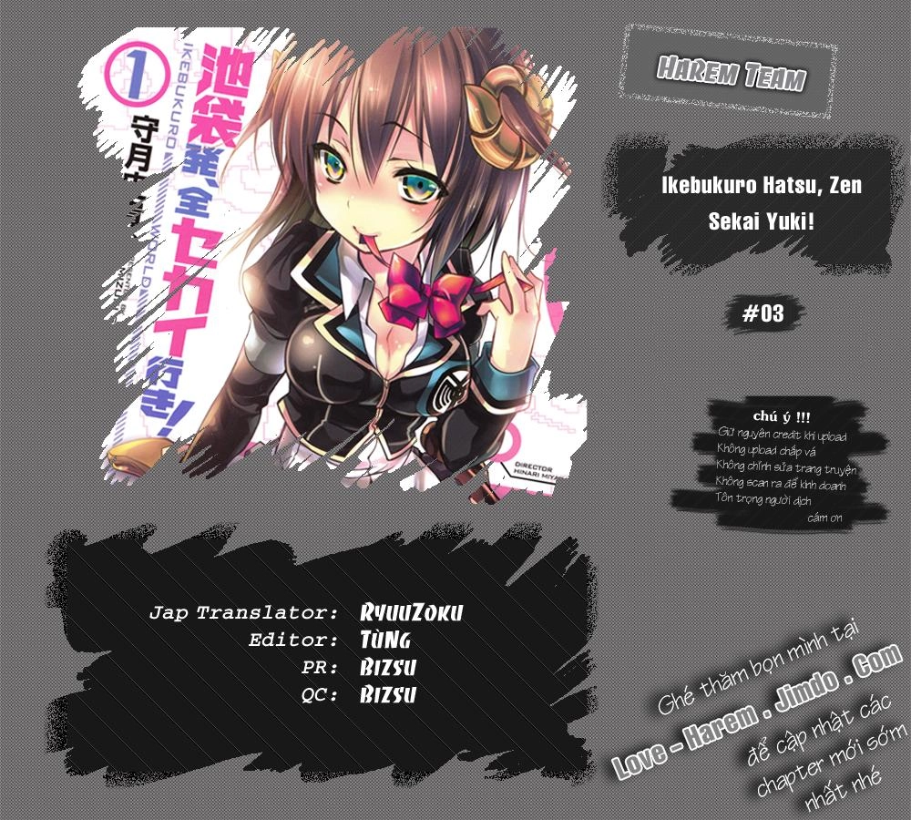 Kebukurohatsu Zensekai Yuki! Chapter 3 - 1