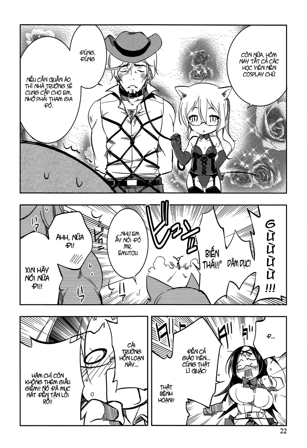 Kebukurohatsu Zensekai Yuki! Chapter 6 - 22