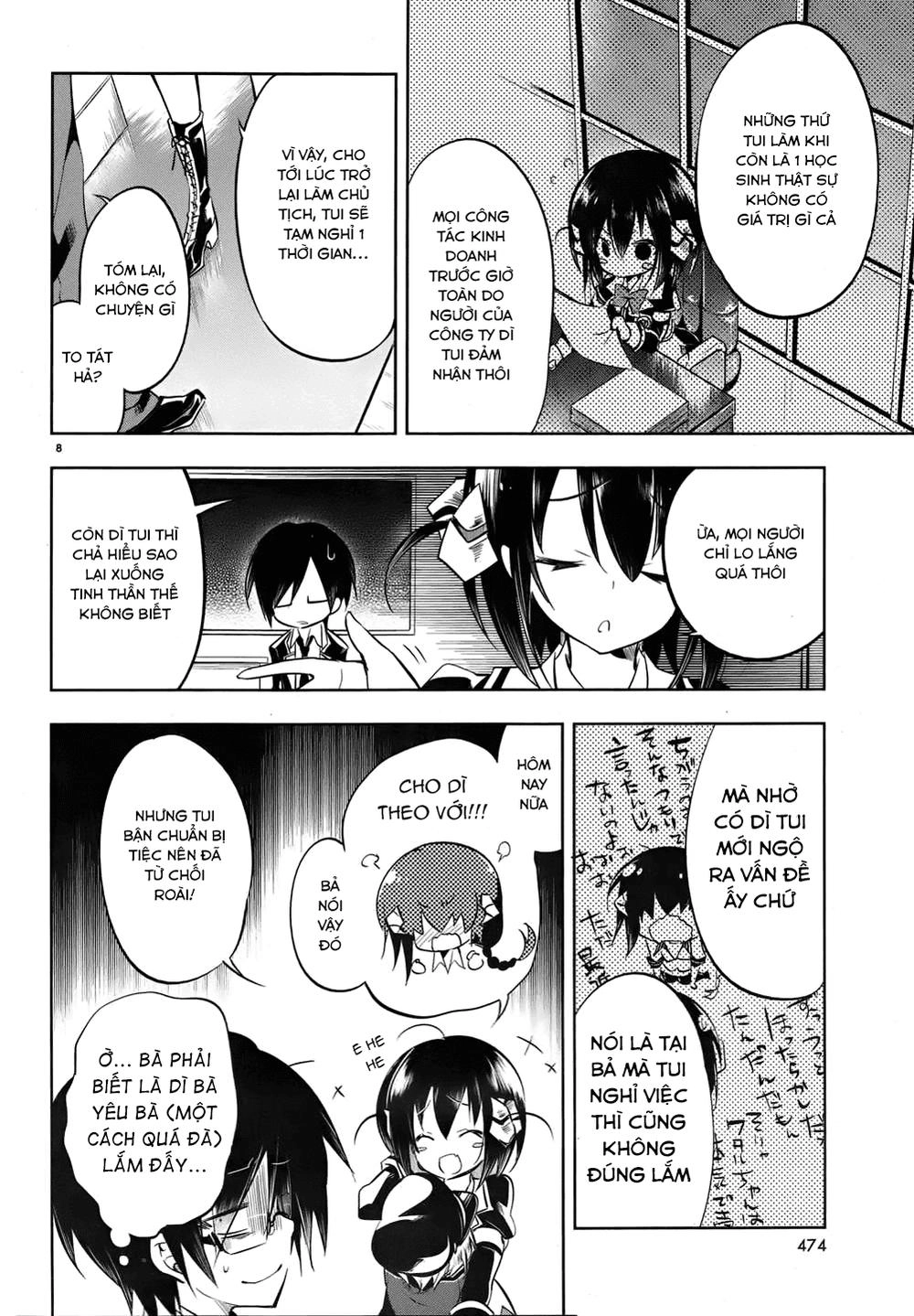 Kebukurohatsu Zensekai Yuki! Chapter 18 - 9