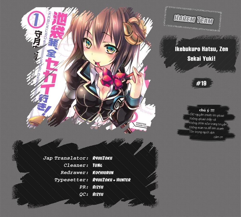 Kebukurohatsu Zensekai Yuki! Chapter 19 - 1