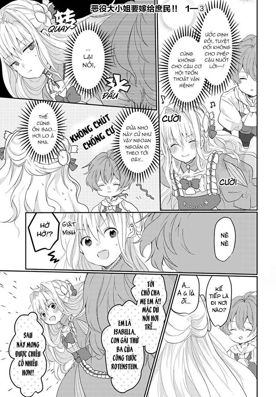 Akuyaku Reijō Wa, Shomin Ni Totsugitai Chapter 1.3 - 2