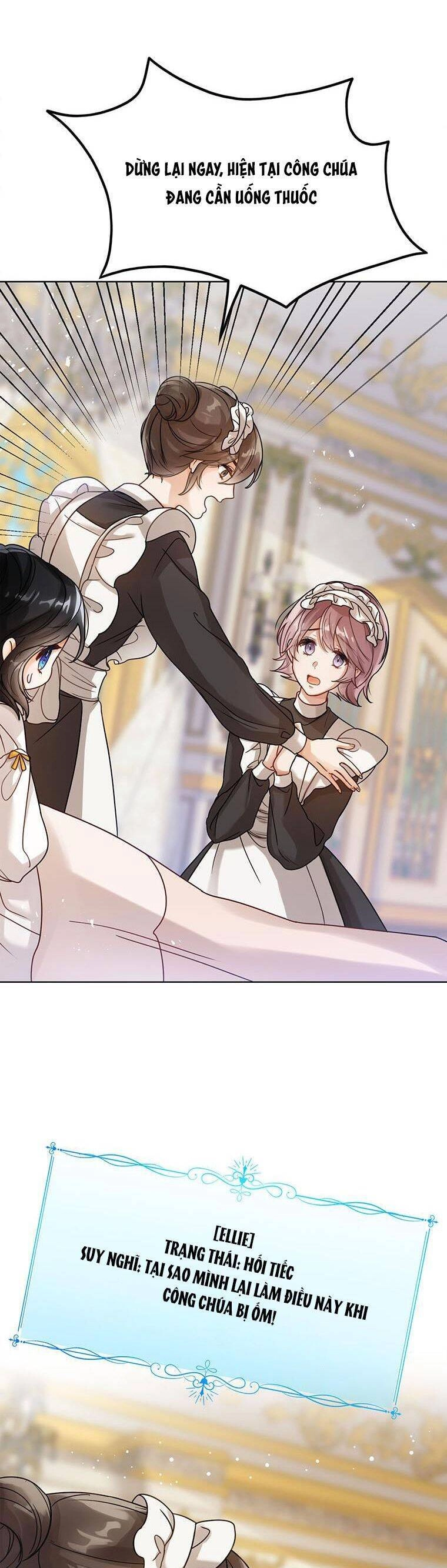 Công Chúa Bé Con Nhìn Vào Cửa Sổ Trạng Thái Chapter 4 - 13