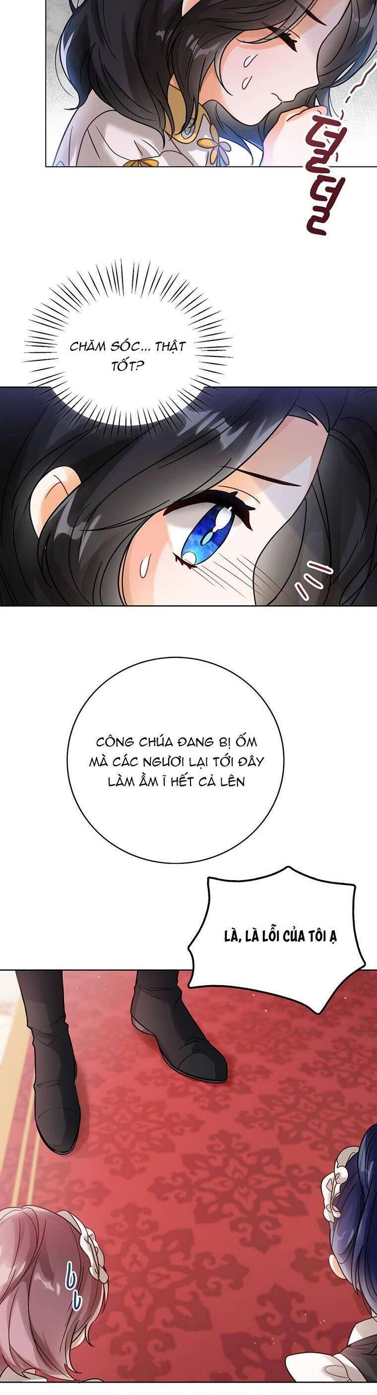 Công Chúa Bé Con Nhìn Vào Cửa Sổ Trạng Thái Chapter 4 - 18