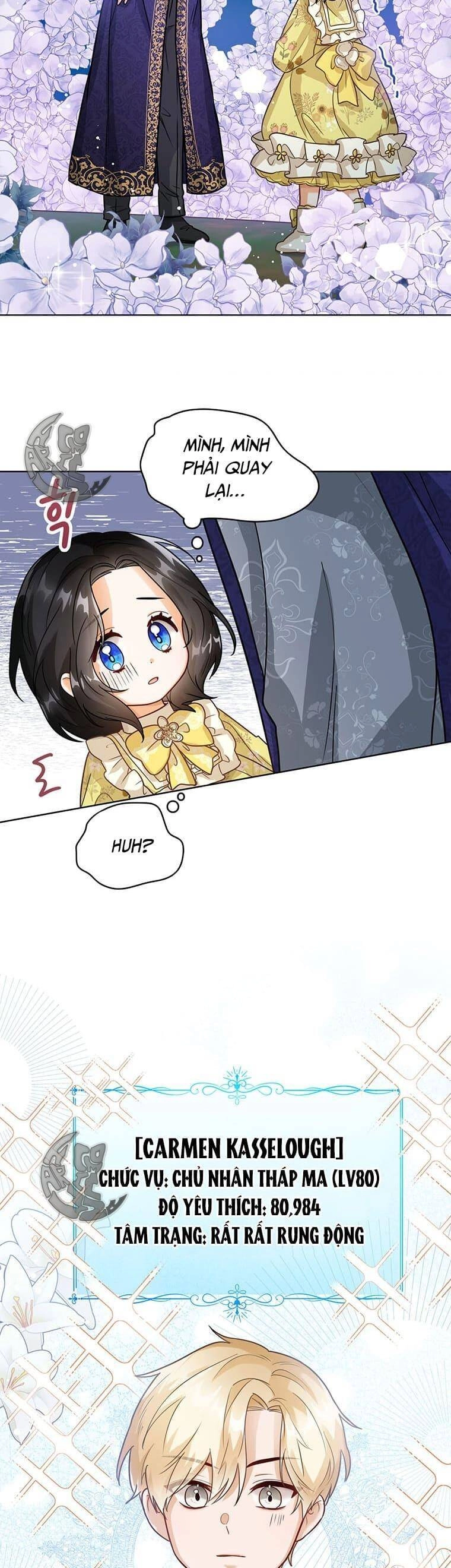 Công Chúa Bé Con Nhìn Vào Cửa Sổ Trạng Thái Chapter 8 - 9