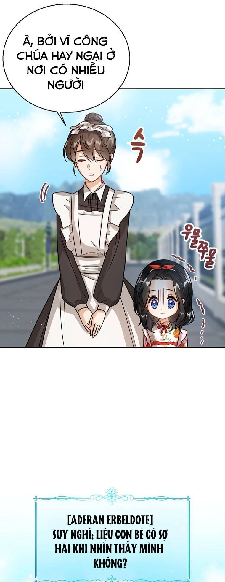 Công Chúa Bé Con Nhìn Vào Cửa Sổ Trạng Thái Chapter 11 - 12