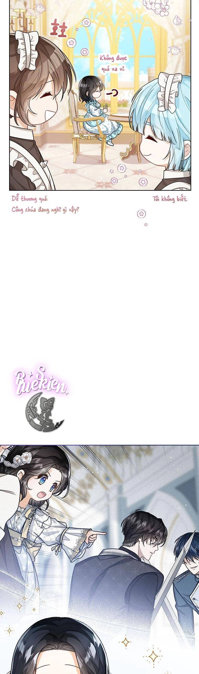 Công Chúa Bé Con Nhìn Vào Cửa Sổ Trạng Thái Chapter 33 - 3