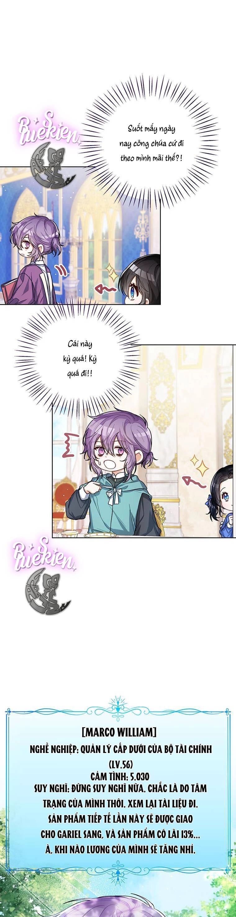 Công Chúa Bé Con Nhìn Vào Cửa Sổ Trạng Thái Chapter 33 - 13