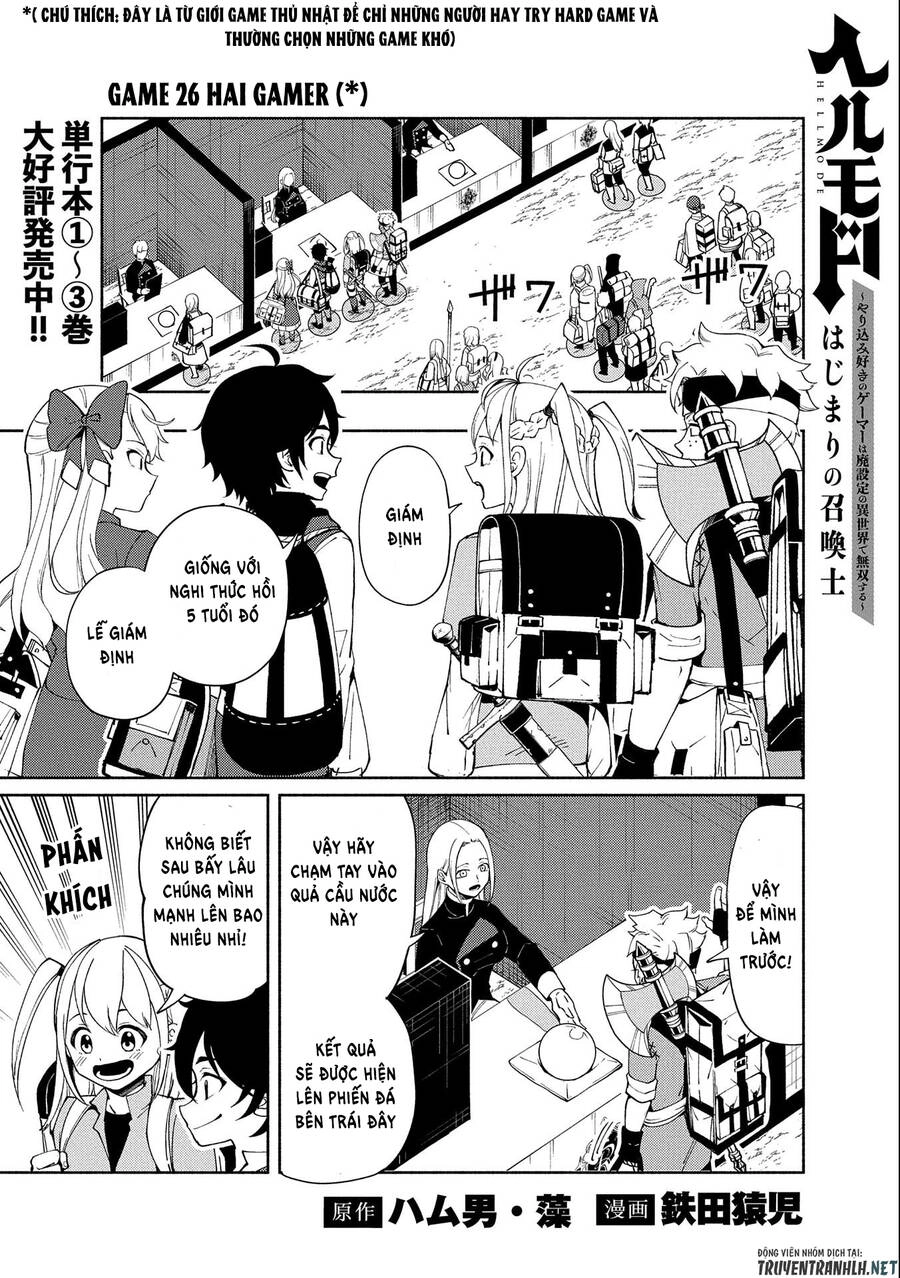 Hell Mode: Yarikomi Suki No Gamer Wa Hai Settei No Isekai De Musou Suru Chapter 26 - 3