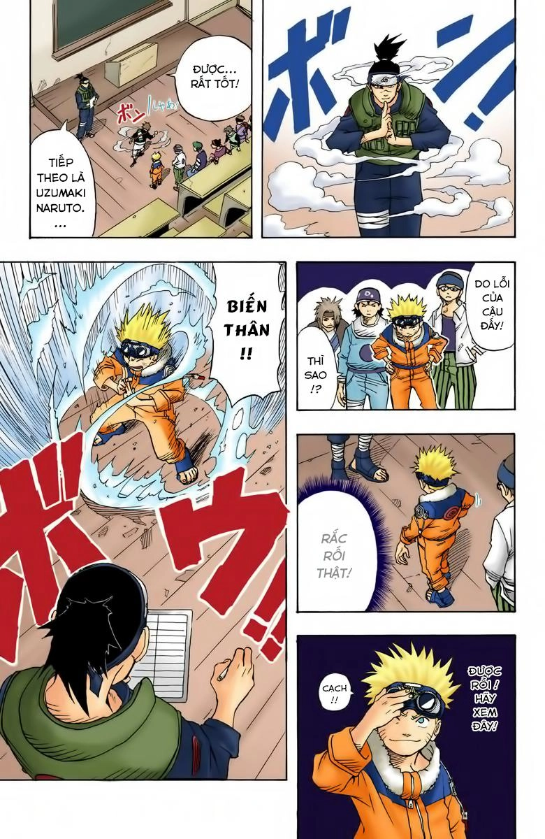 Naruto Full Màu Chapter 1.3 - 13