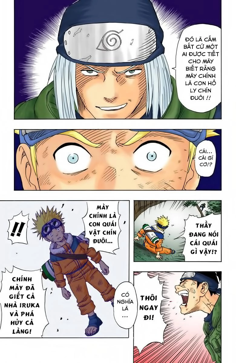 Naruto Full Màu Chapter 1.3 - 35