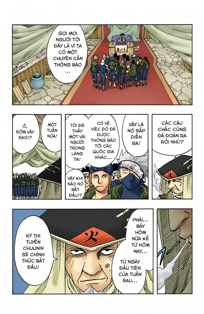 Naruto Full Màu Chapter 34 - 20