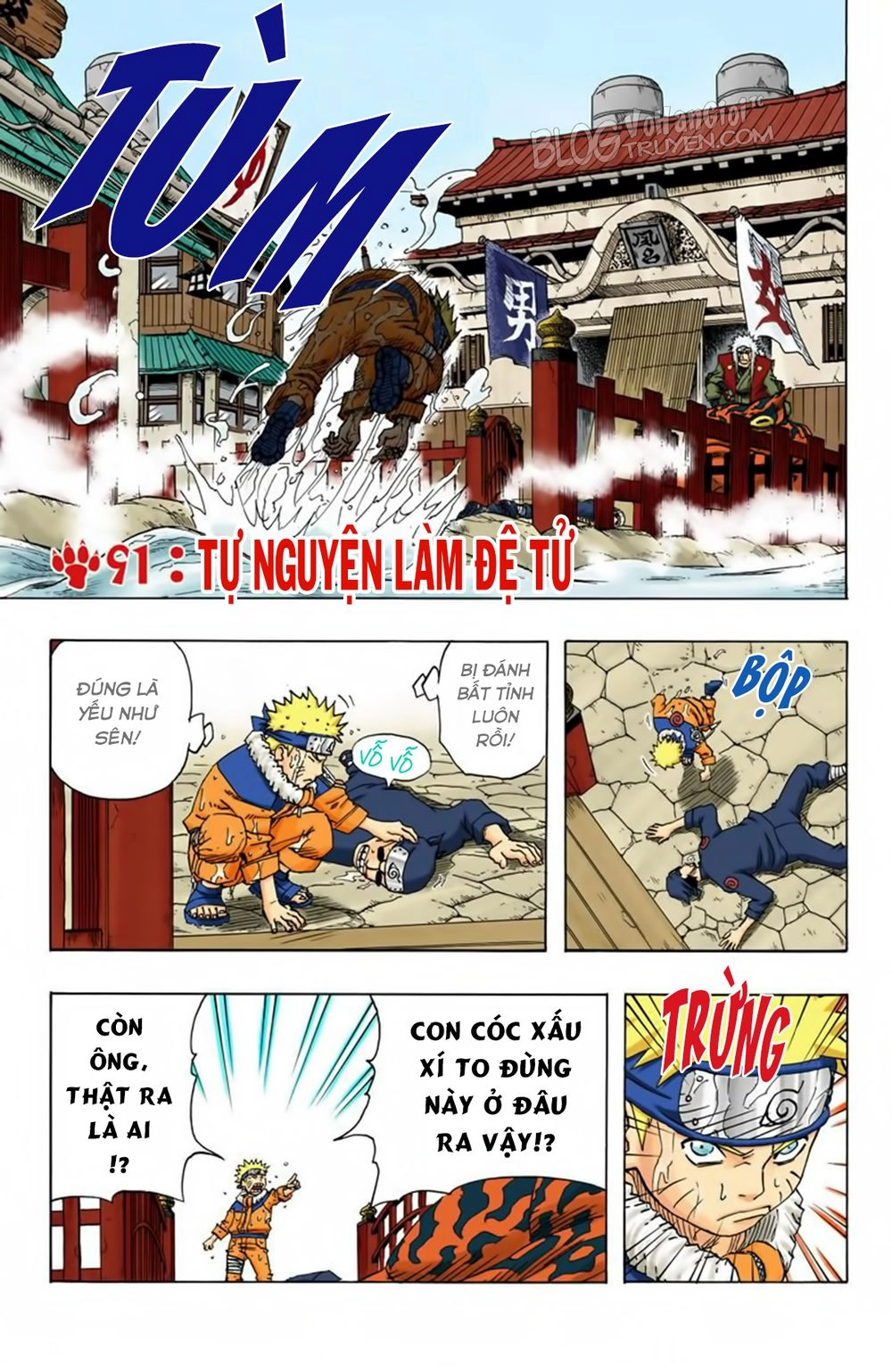 Naruto Full Màu Chapter 91 - 8