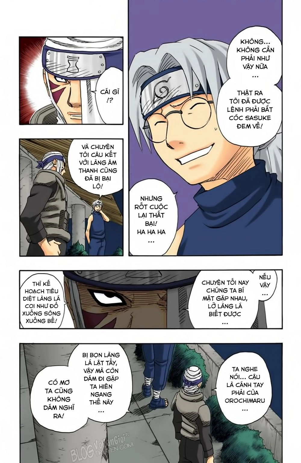 Naruto Full Màu Chapter 92 - 4