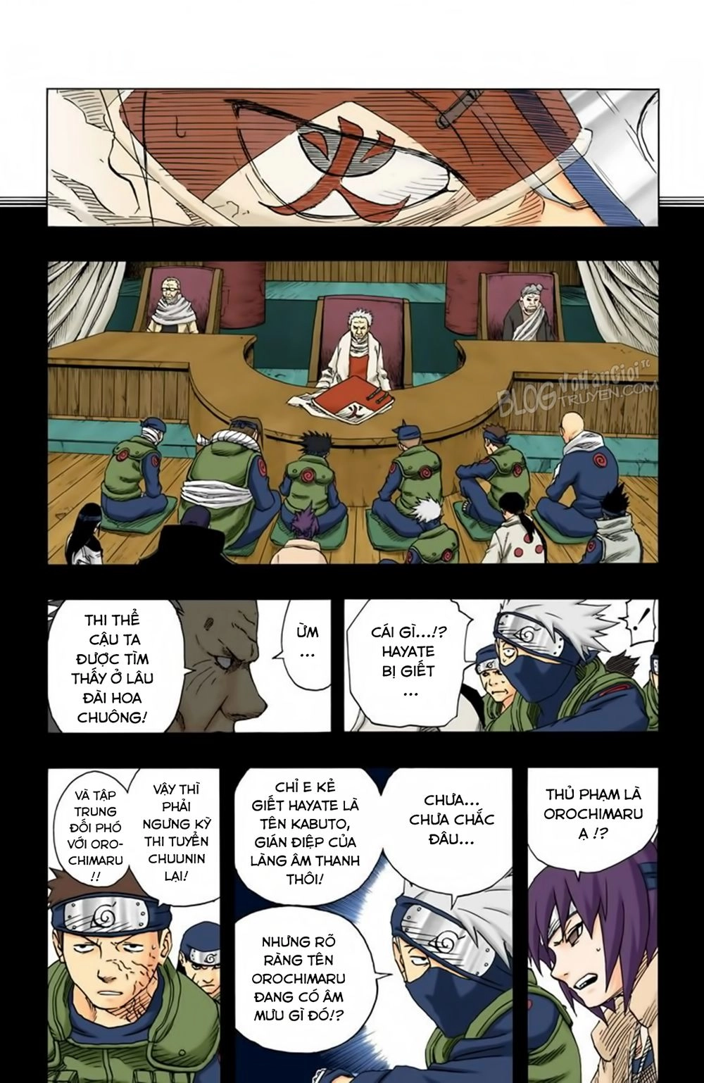 Naruto Full Màu Chapter 93 - 4