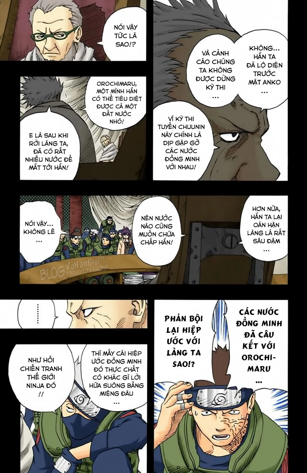 Naruto Full Màu Chapter 93 - 5