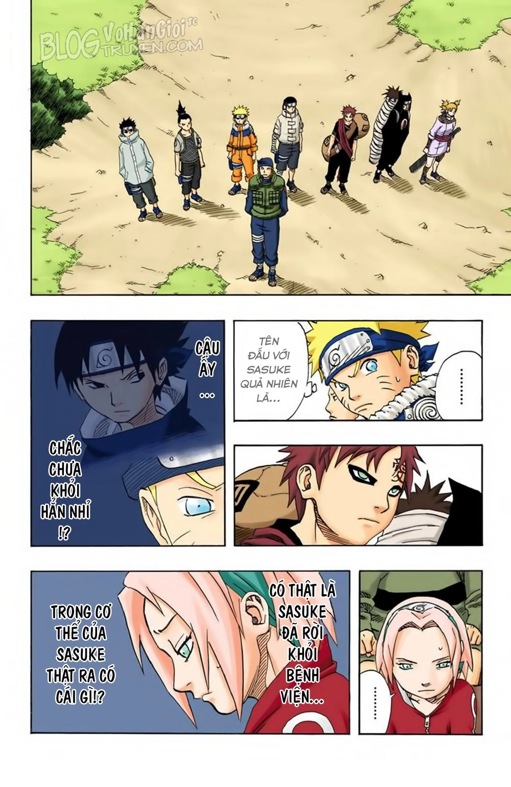 Naruto Full Màu Chapter 99 - 3
