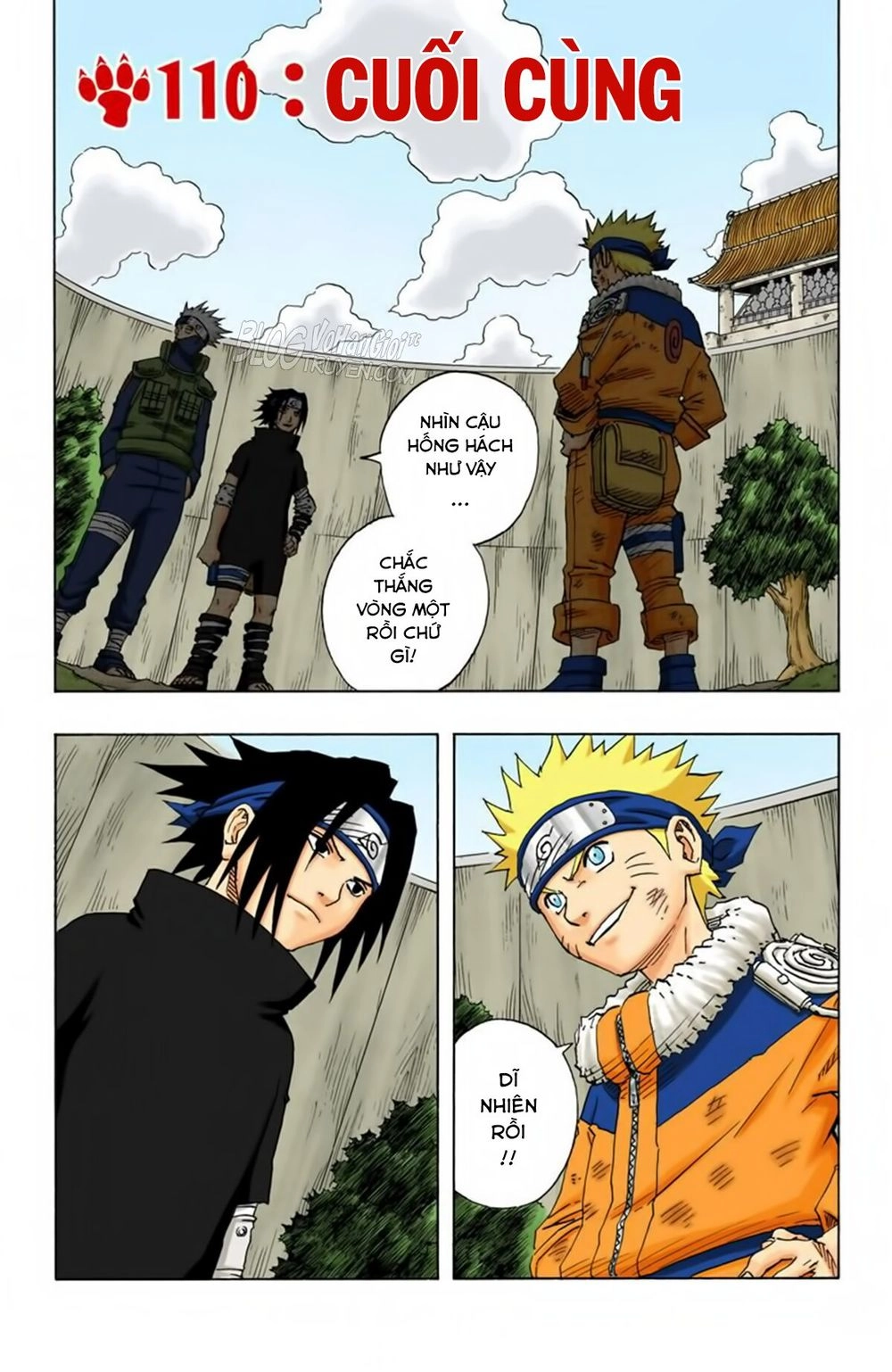Naruto Full Màu Chapter 110 - 2