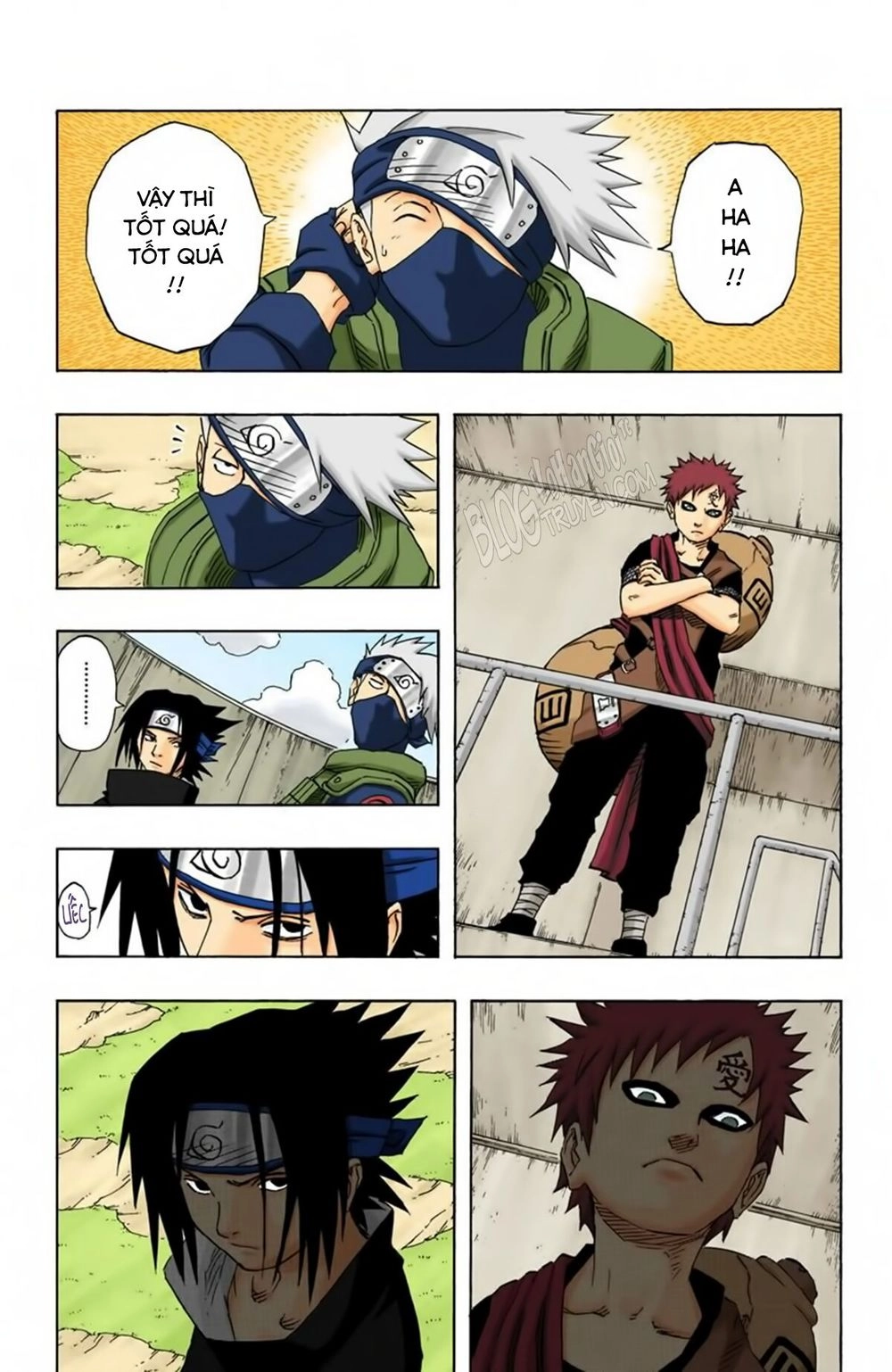 Naruto Full Màu Chapter 110 - 4