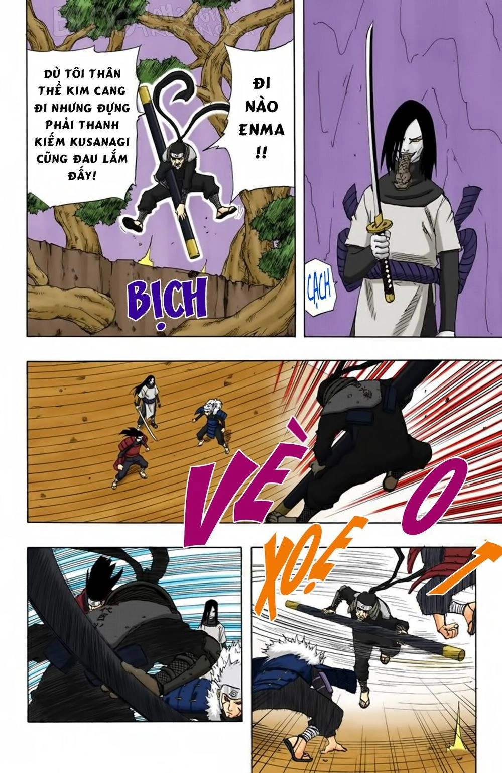 Naruto Full Màu Chapter 120 - 12