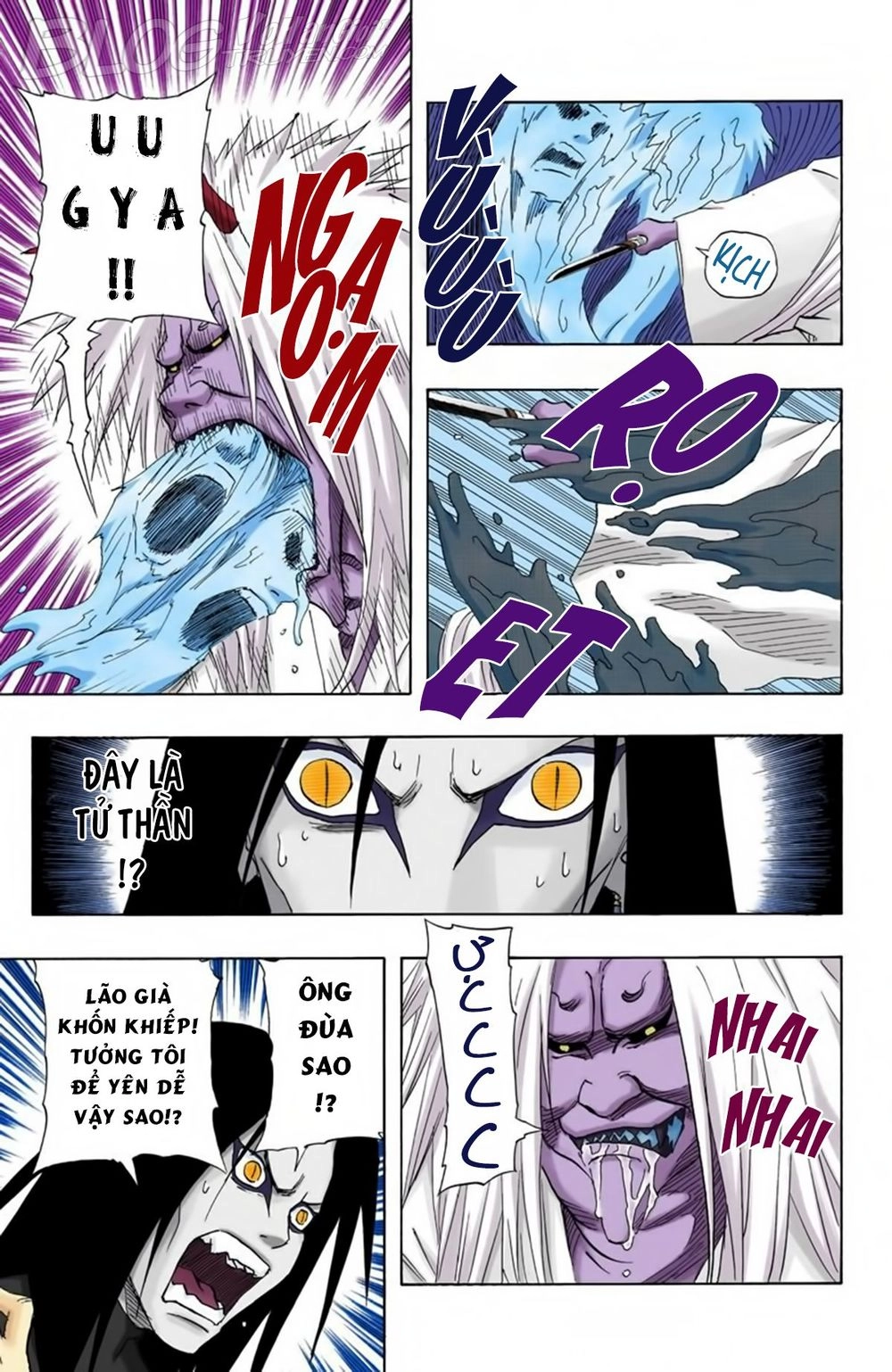 Naruto Full Màu Chapter 124 - 8