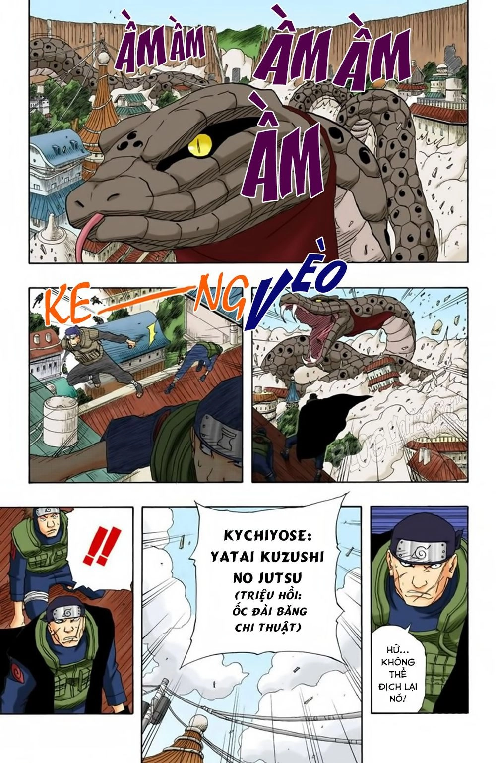 Naruto Full Màu Chapter 124 - 10