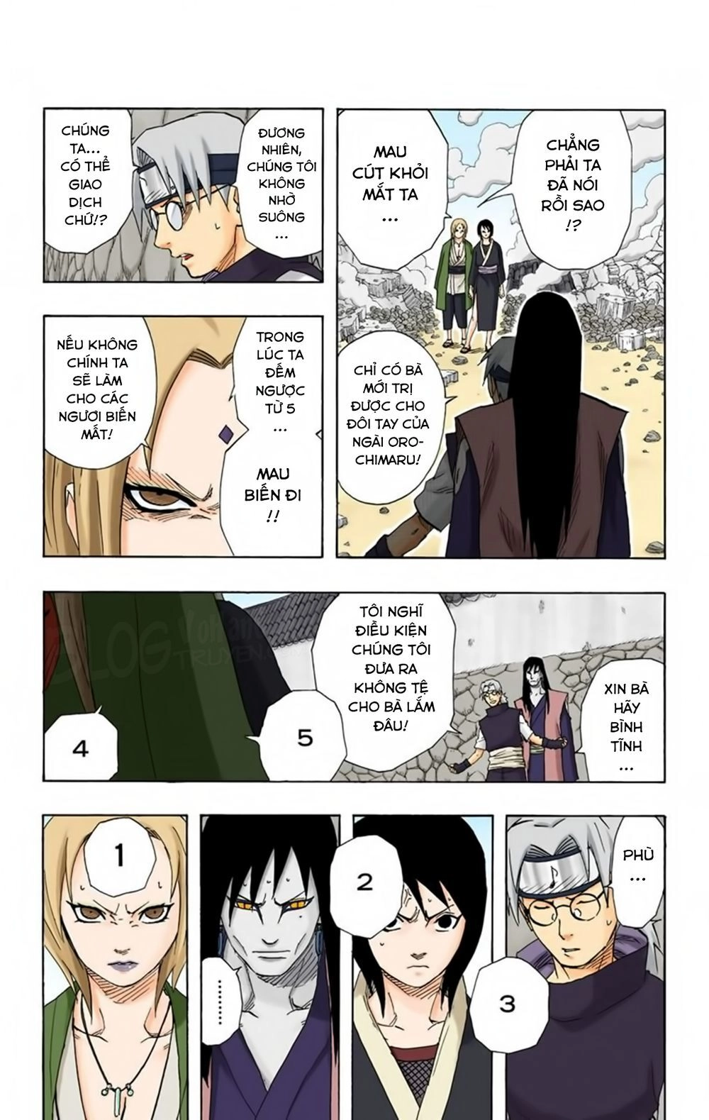 Naruto Full Màu Chapter 156 - 9