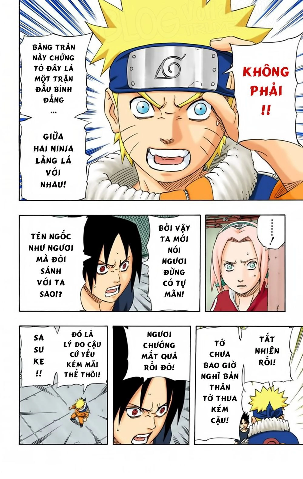 Naruto Full Màu Chapter 175 - 9