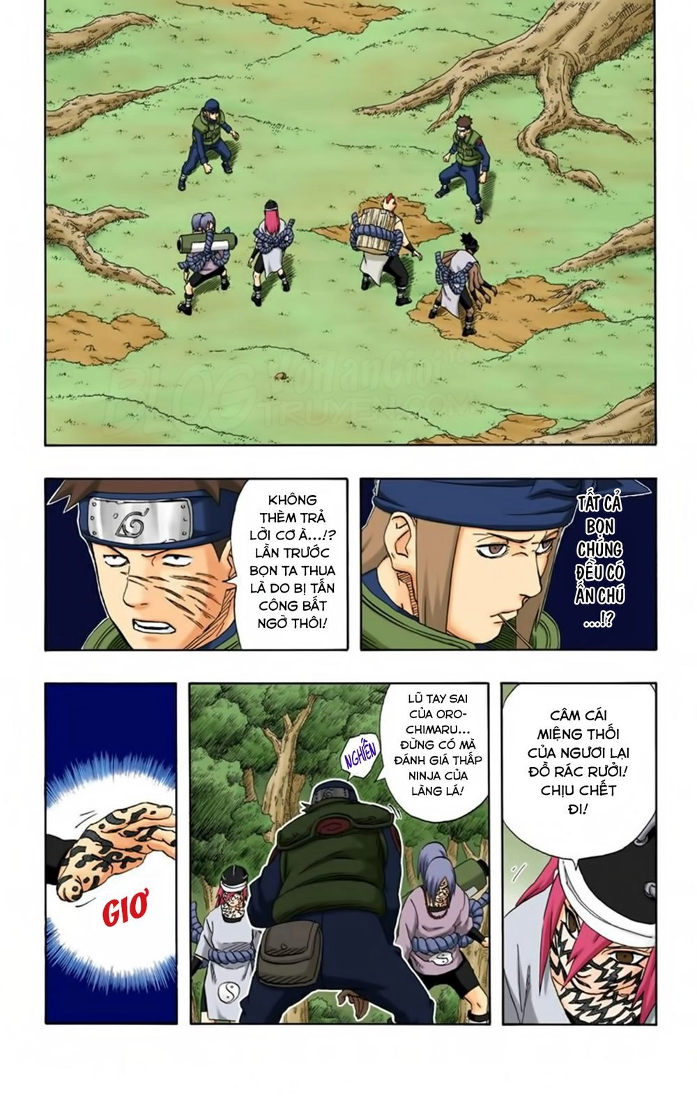 Naruto Full Màu Chapter 185 - 4