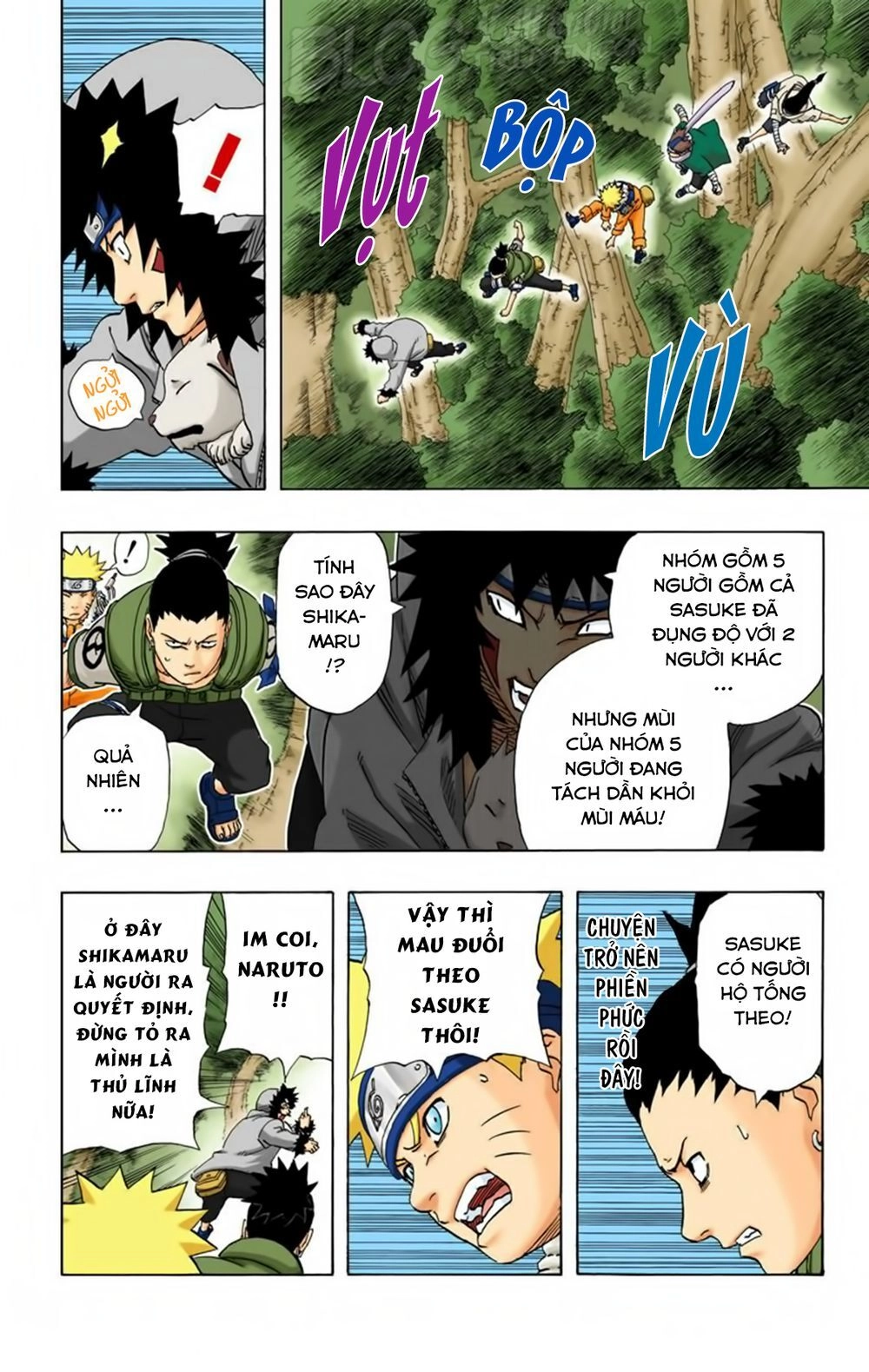 Naruto Full Màu Chapter 185 - 10