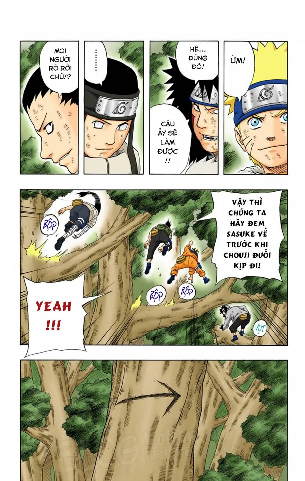 Naruto Full Màu Chapter 190 - 8