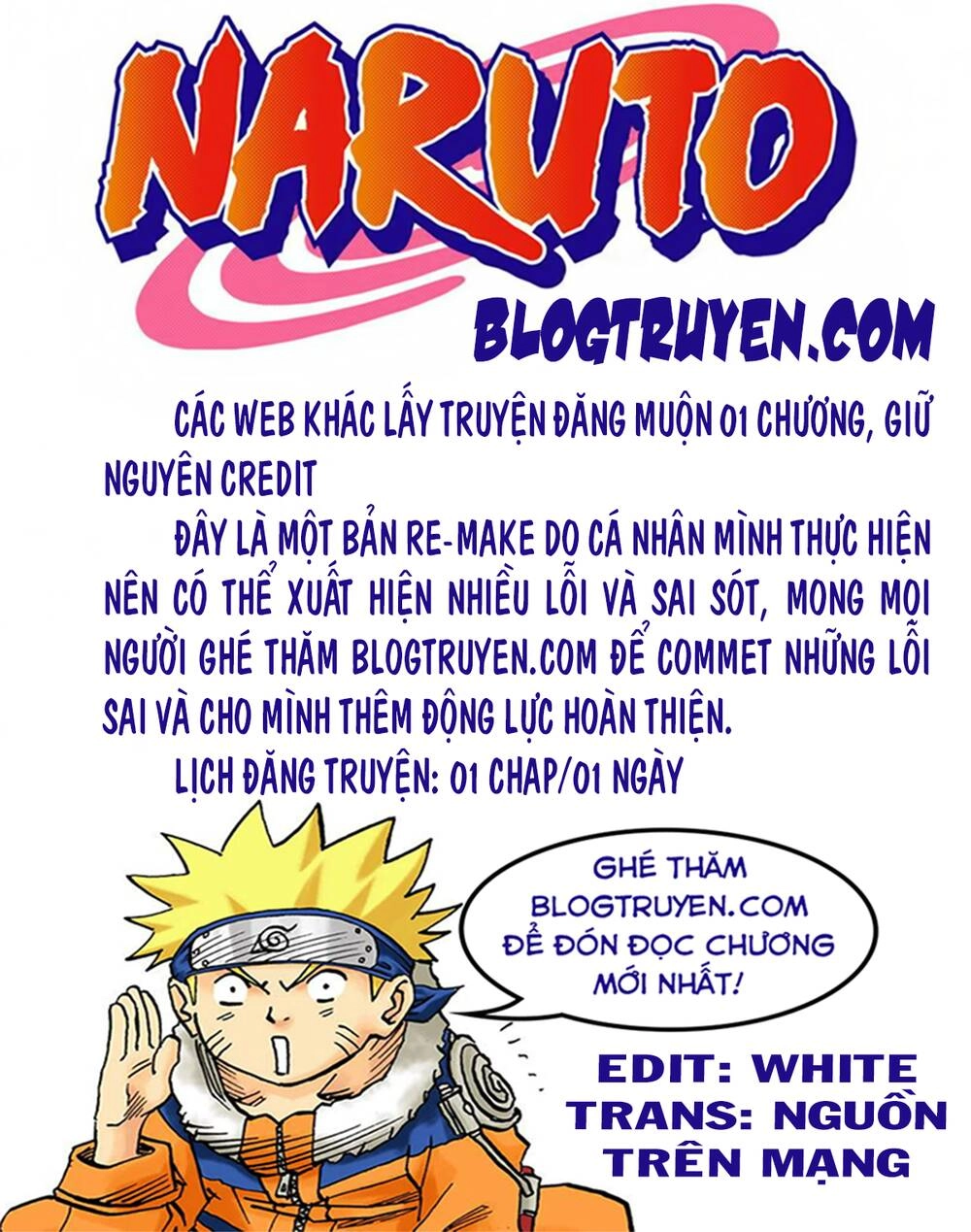 Naruto Full Màu Chapter 201 - 1