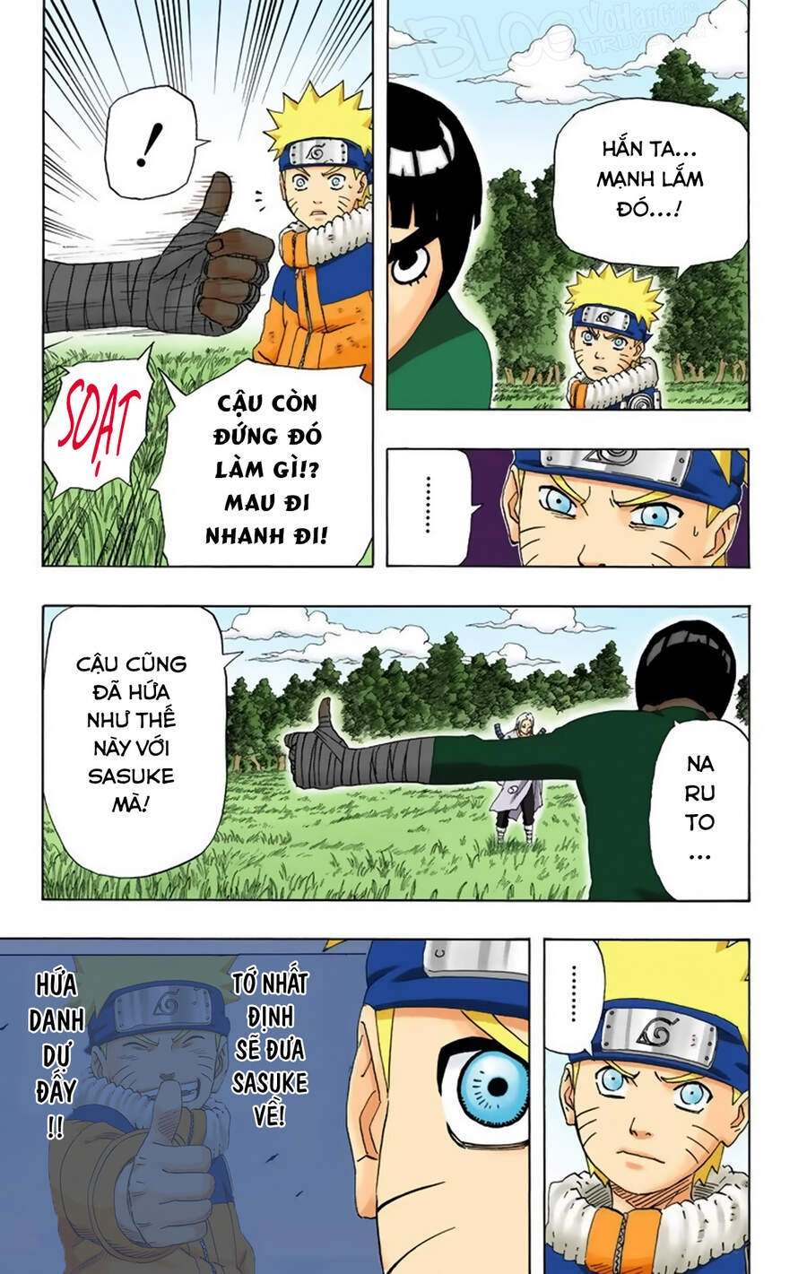 Naruto Full Màu Chapter 210 - 4