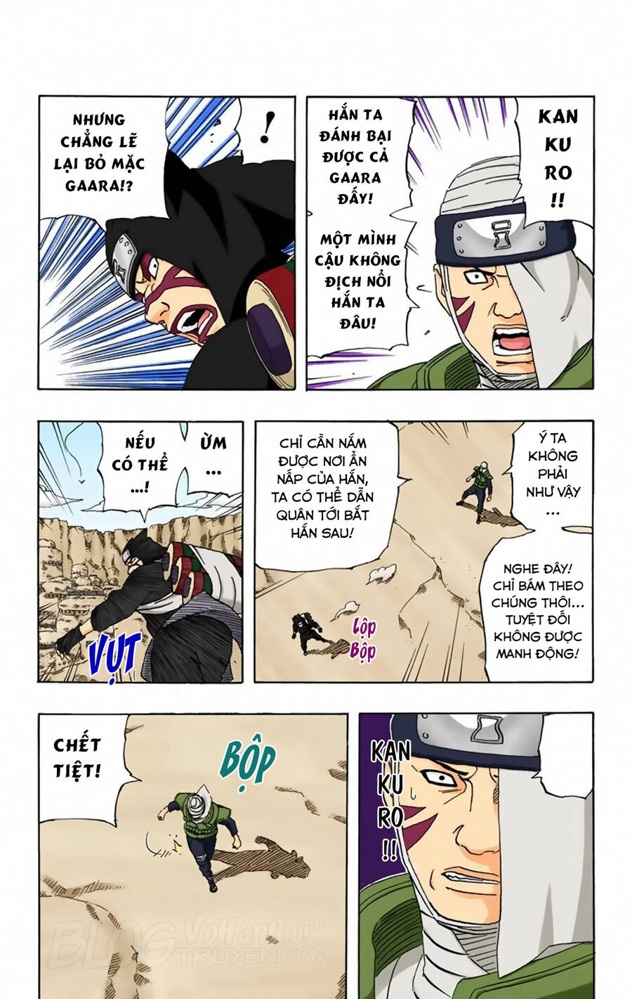 Naruto Full Màu Chapter 250 - 4
