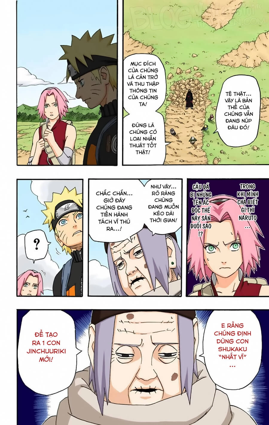 Naruto Full Màu Chapter 261 - 3
