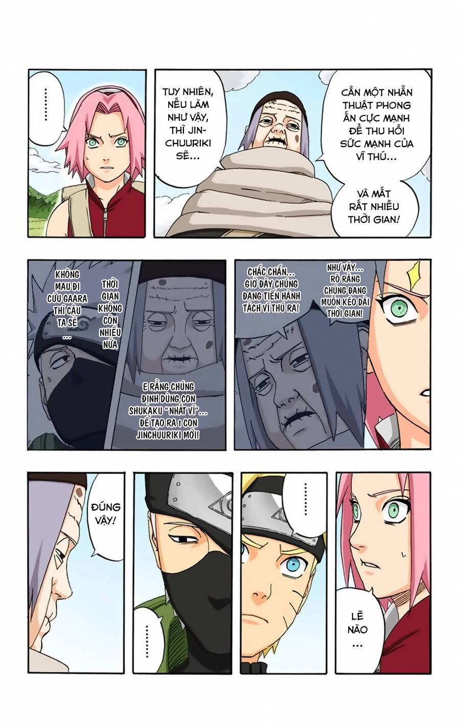 Naruto Full Màu Chapter 261 - 8