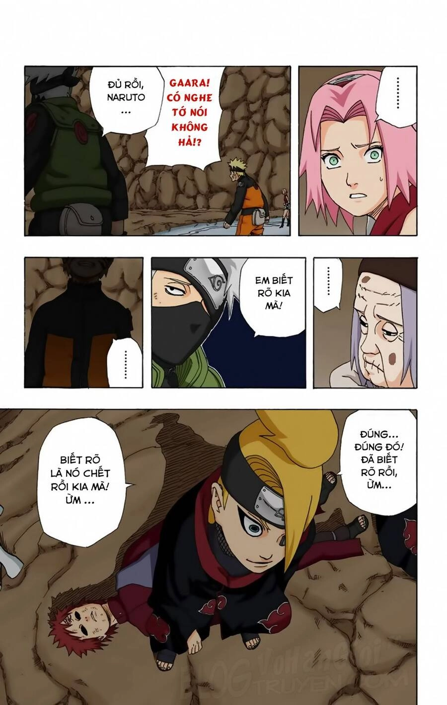 Naruto Full Màu Chapter 264 - 4
