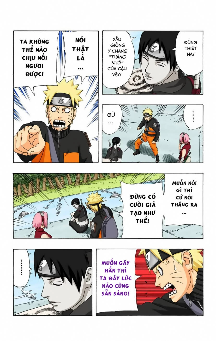 Naruto Full Màu Chapter 287 - 9