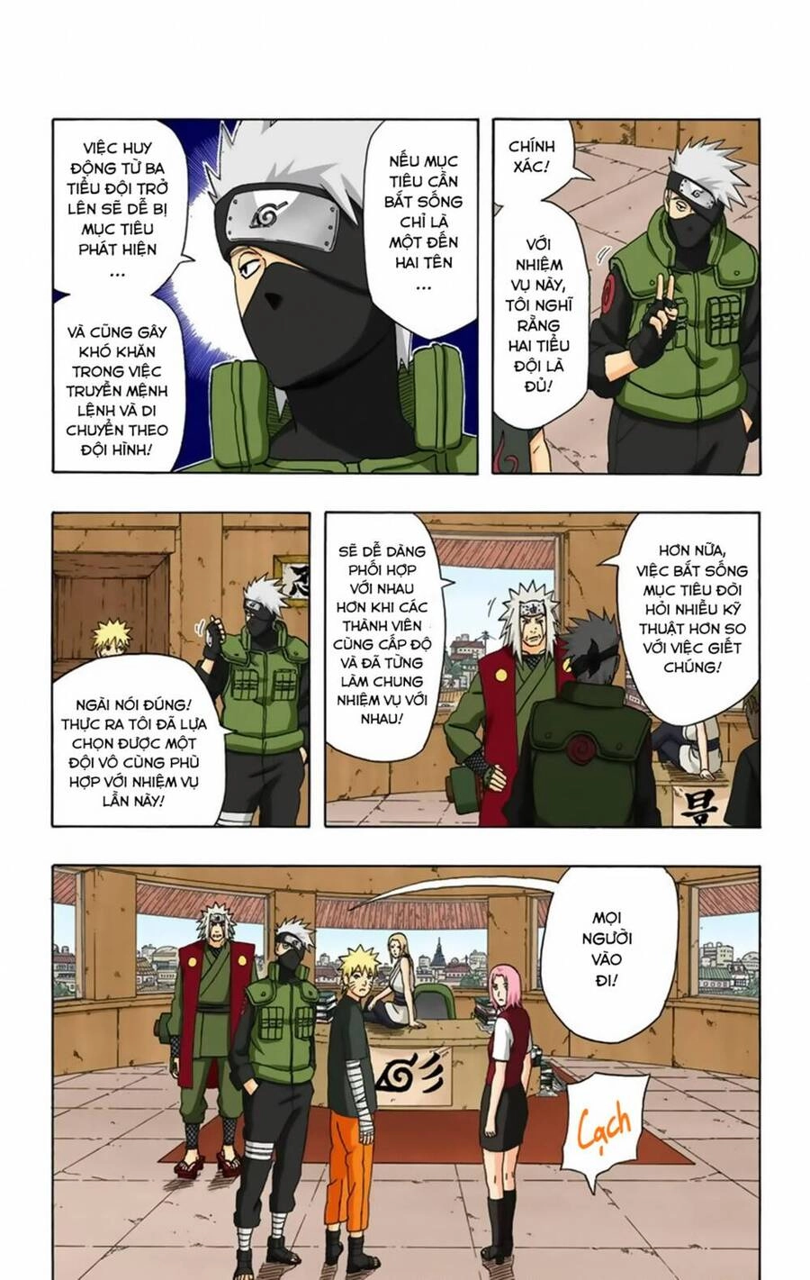 Naruto Full Màu Chapter 354 - 4