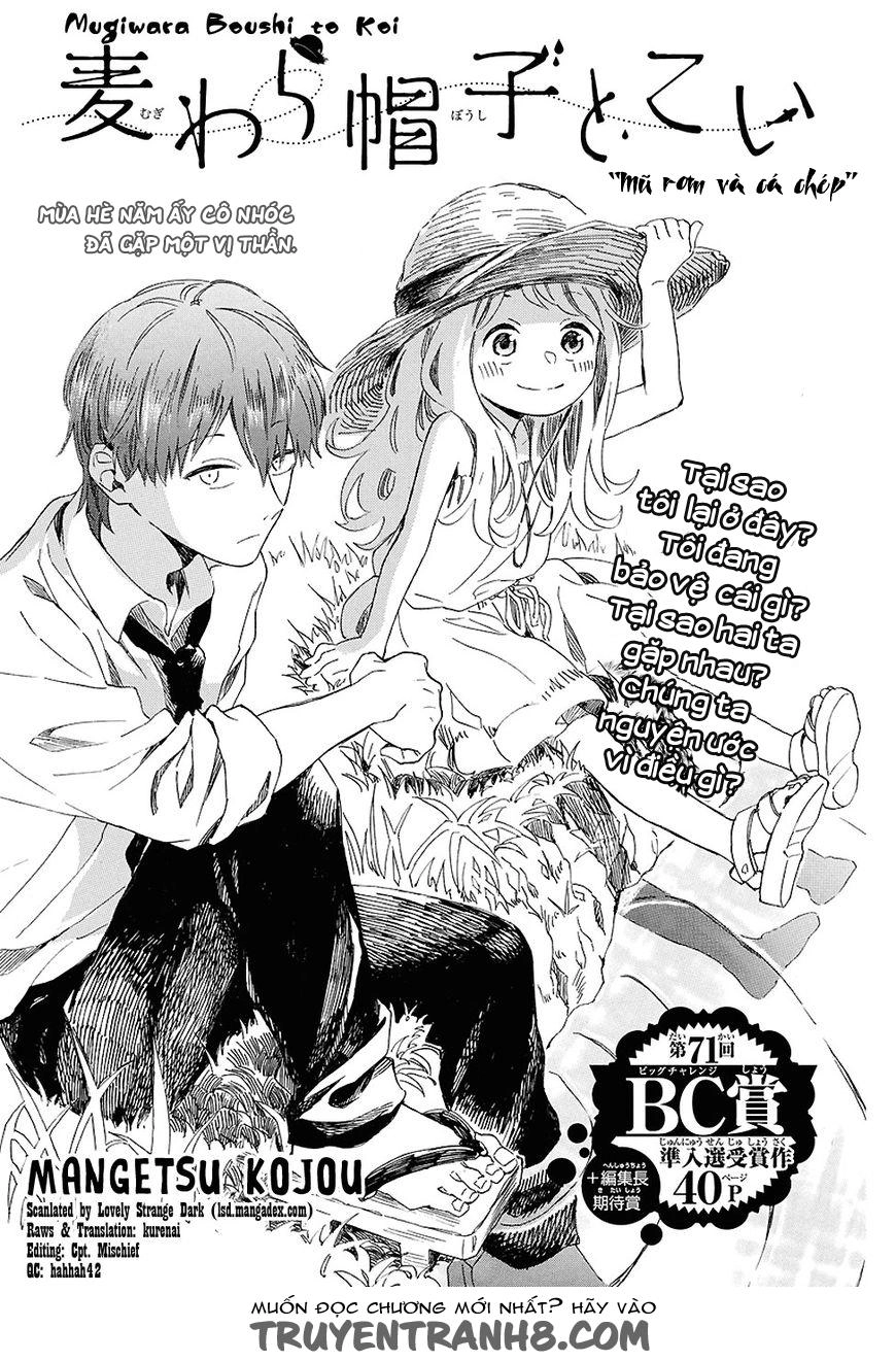 Mugiwara Boushi To Koi Chapter 1 - 3