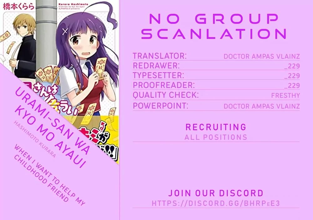 Urami-San Wa Kyou Mo Ayaui Chapter 3 - 26