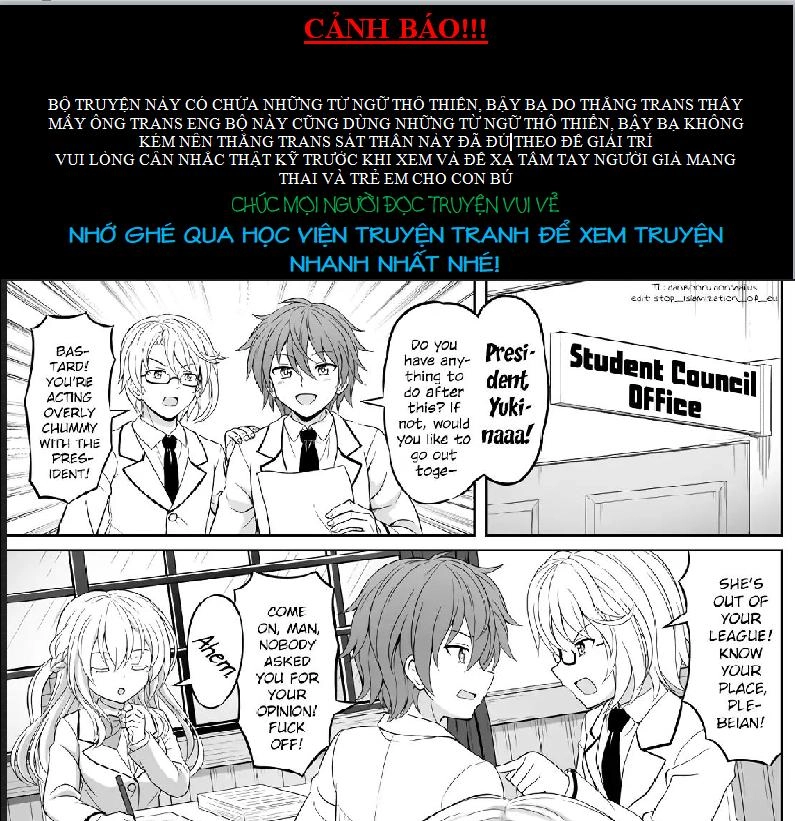 Shinuhodo Moteru Tsumetai Seitokaichou Chapter 1 - 2