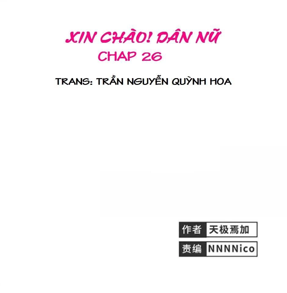 Xin Chào! Dân Nữ Chapter 26 - 1