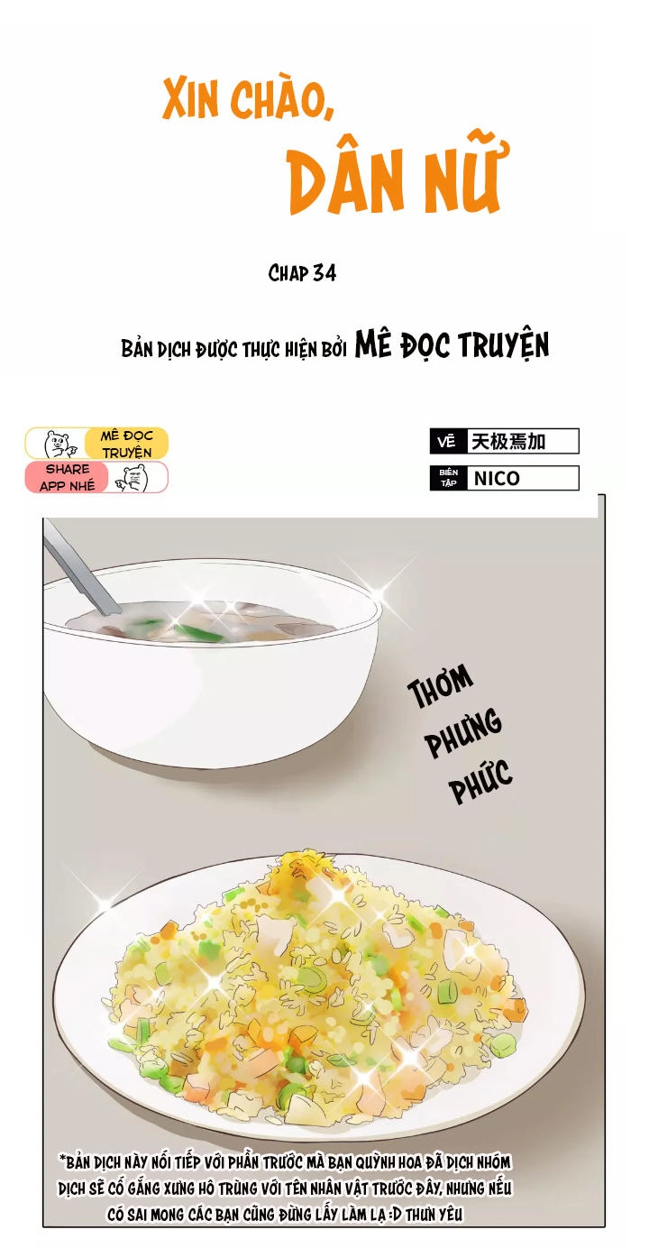Xin Chào! Dân Nữ Chapter 34 - 1
