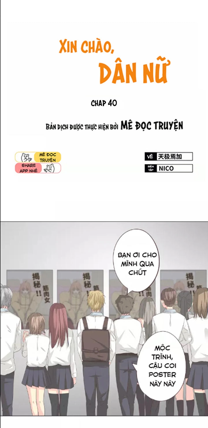 Xin Chào! Dân Nữ Chapter 40 - 1