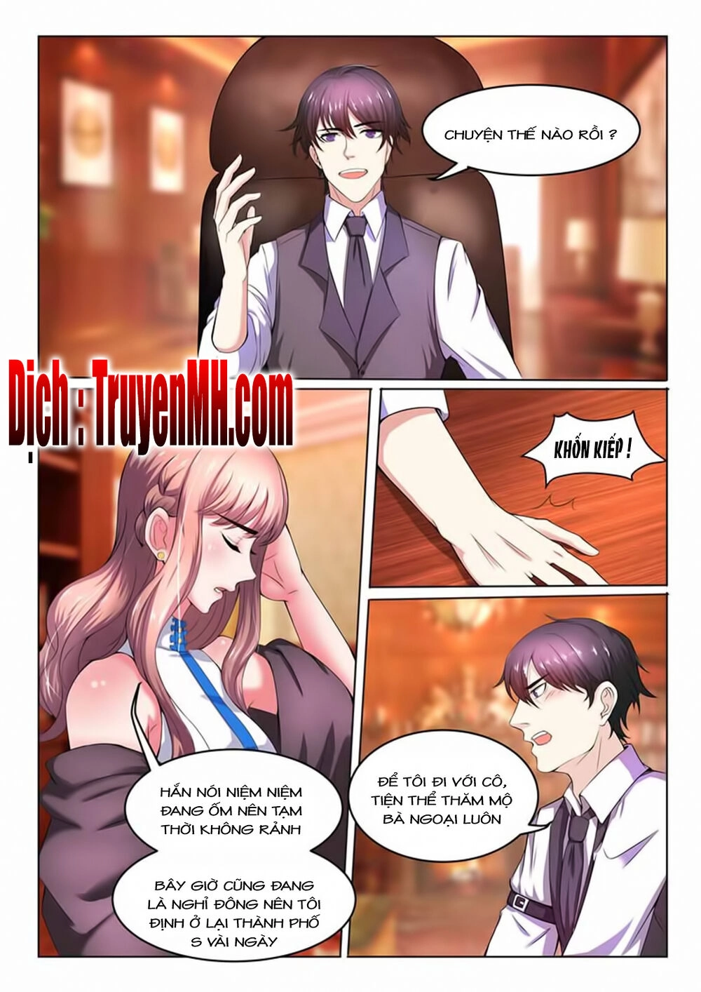 Thác Ái Tổng Tài Điềm Sủng Nhất Sinh Chapter 1 - 12