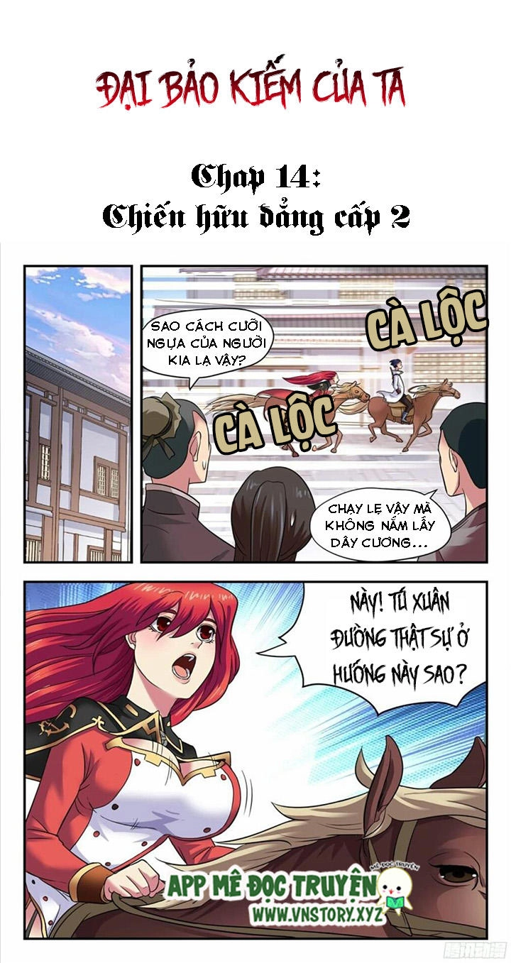 Đại Bảo Kiếm Của Ta Chapter 14 - 1