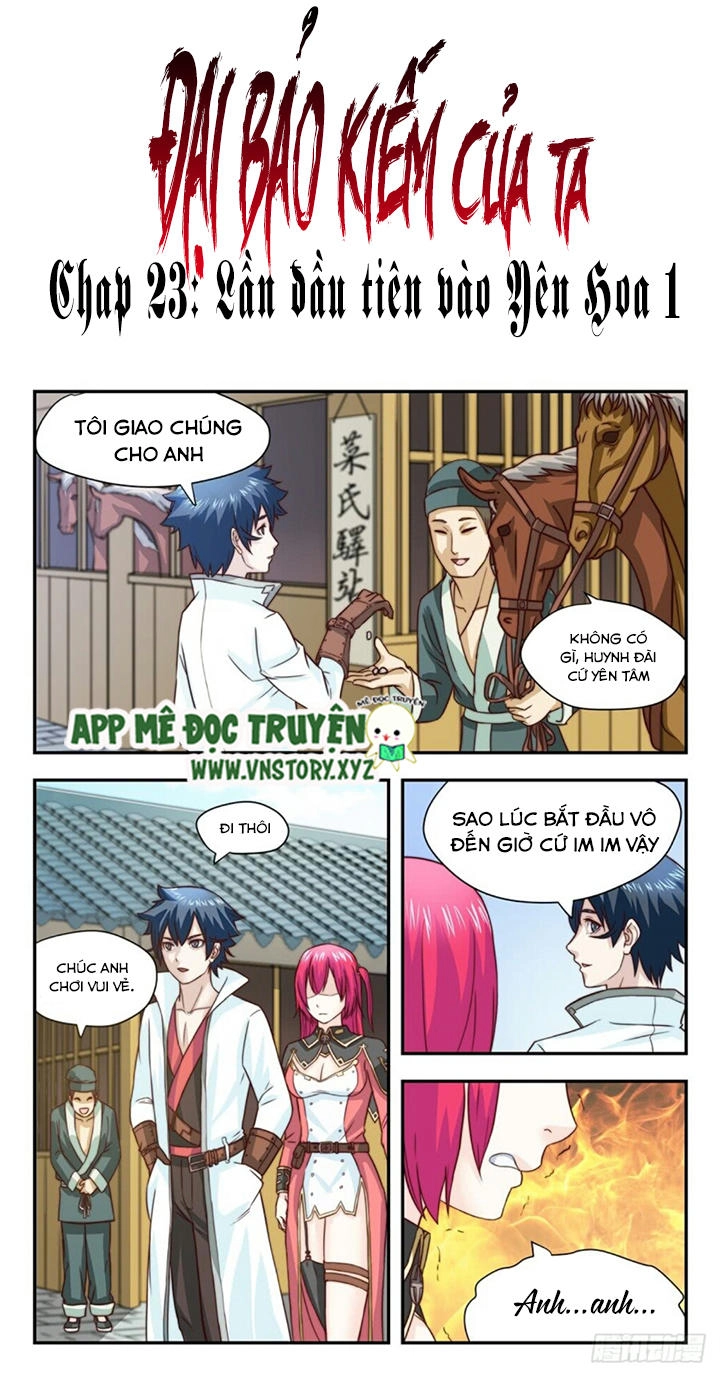 Đại Bảo Kiếm Của Ta Chapter 23 - 1