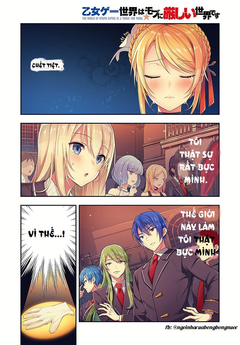 Otome Game Sekai Wa Mob N0I Kibishii Sekai Desu Chapter 1 - 2